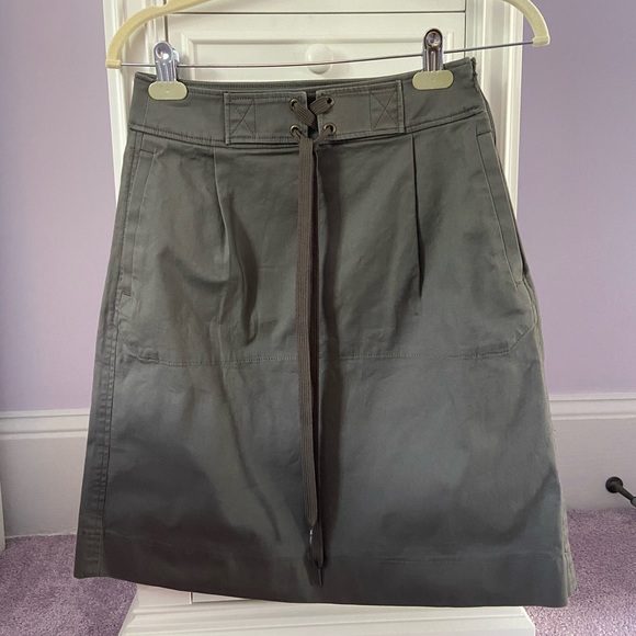 Tomas Maier Dresses & Skirts - NWOT Grey Khaki Tomas Maier skirt